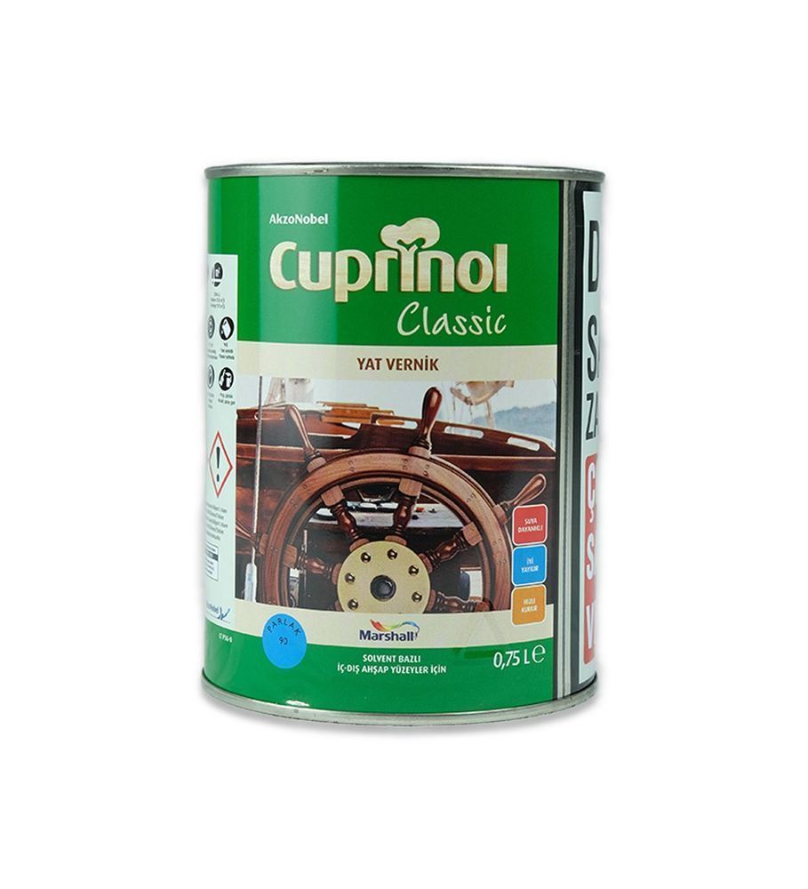 Cuprinol Klasik Yat Vernik Parlak 0,75 L