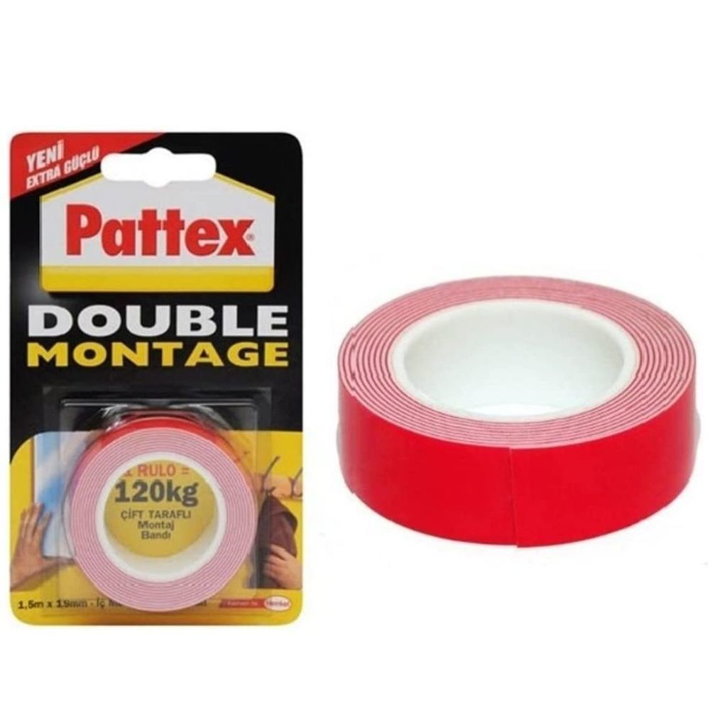 Pattex Double Montage Çift Taraflı Bant 19 mm X 1,5 M