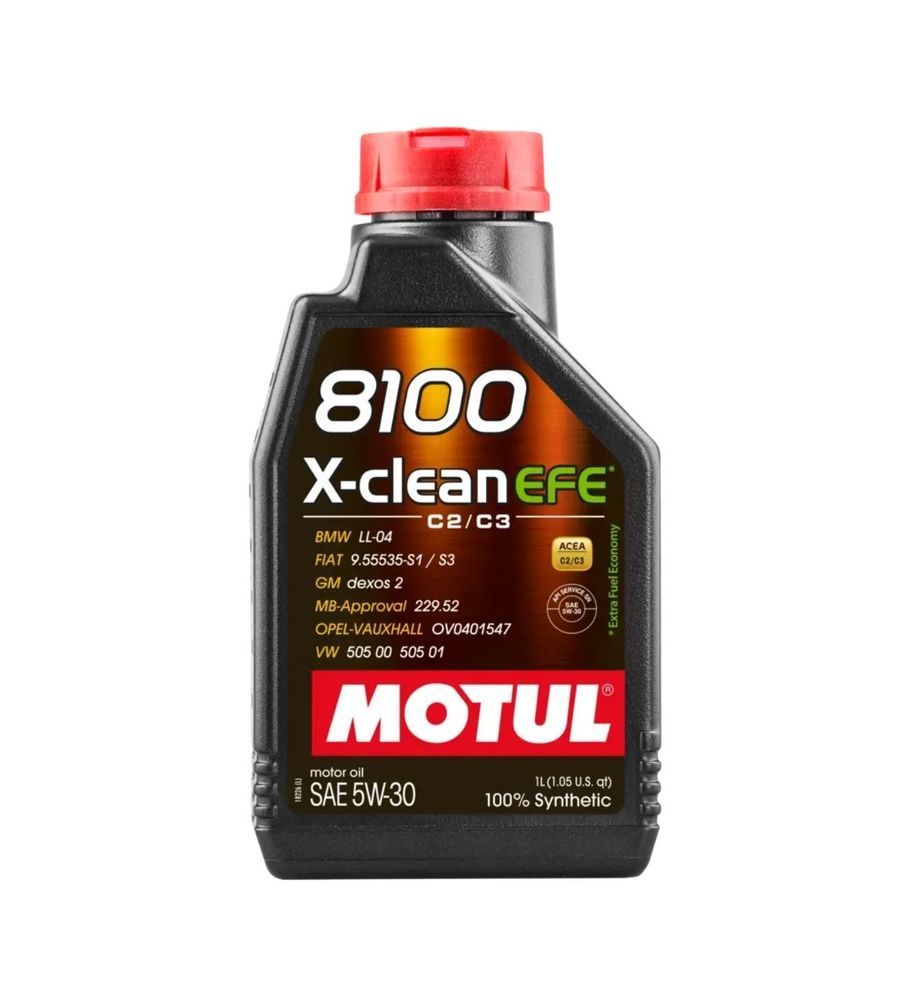 Motul 8100 X-Clean EFE C2/C3 5W-30 Motor Yağı 1 Lt