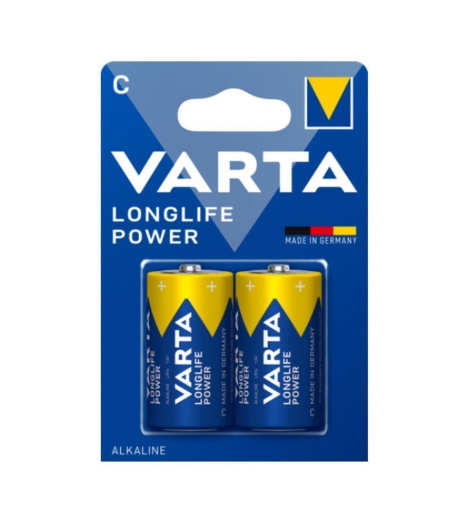 Varta Longlife Power C Alkaline Pil 2'li