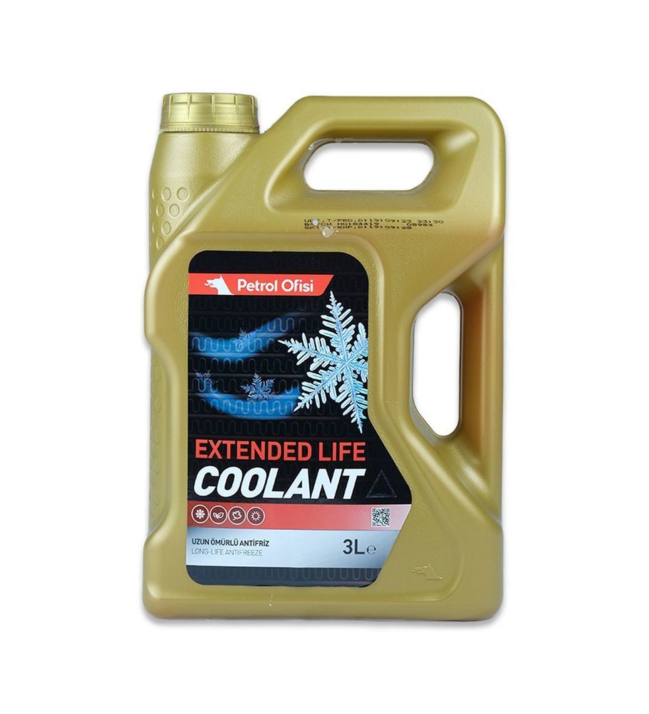 Petrol Ofisi Extended Life Coolant Kırmızı Antifriz 3Lt