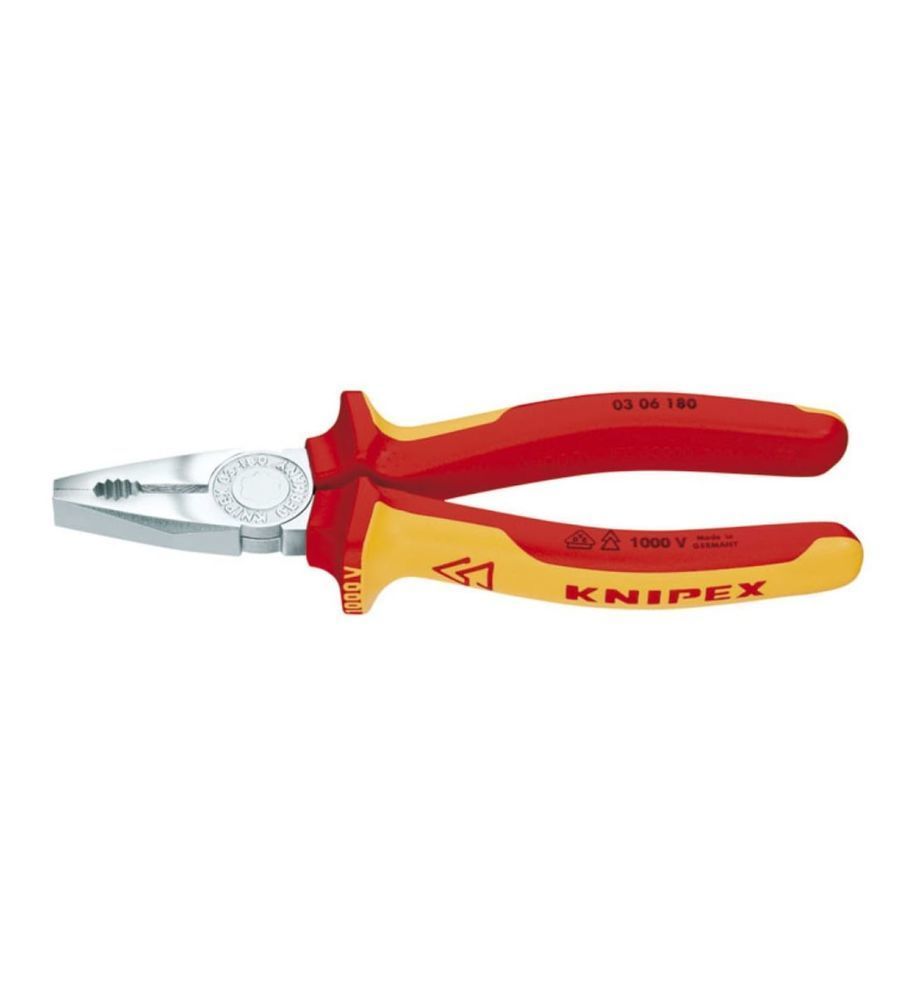 Knipex Pense Polisaj Kalın İzole 180Mm 03 06 180