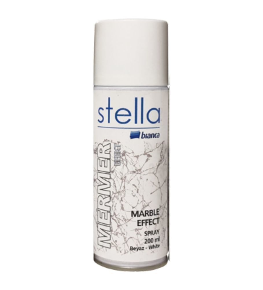 Bianca Stella Mermer Efekt Sprey Beyaz 200Ml