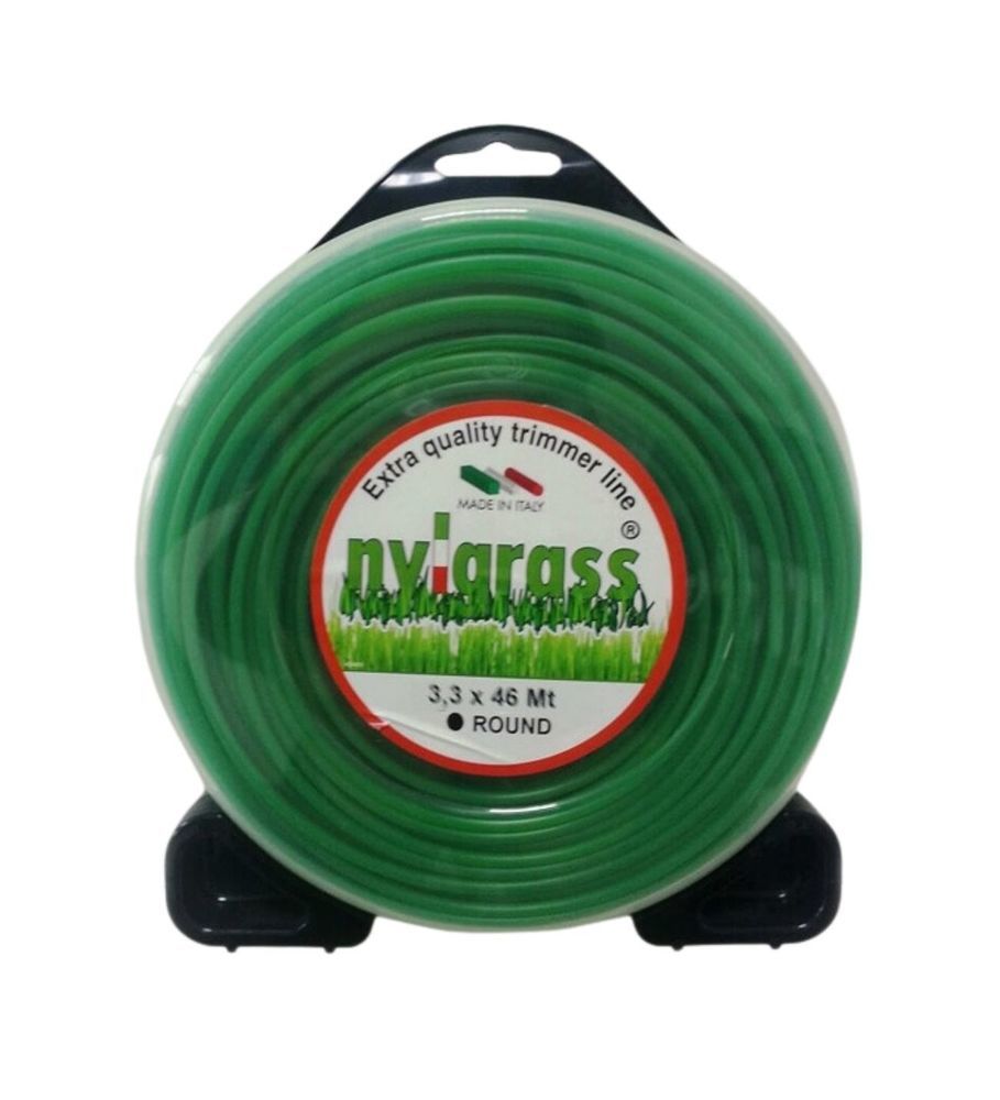 Nylgrass Yuvarlak Yeşil Misina 3.3mm 46Mt