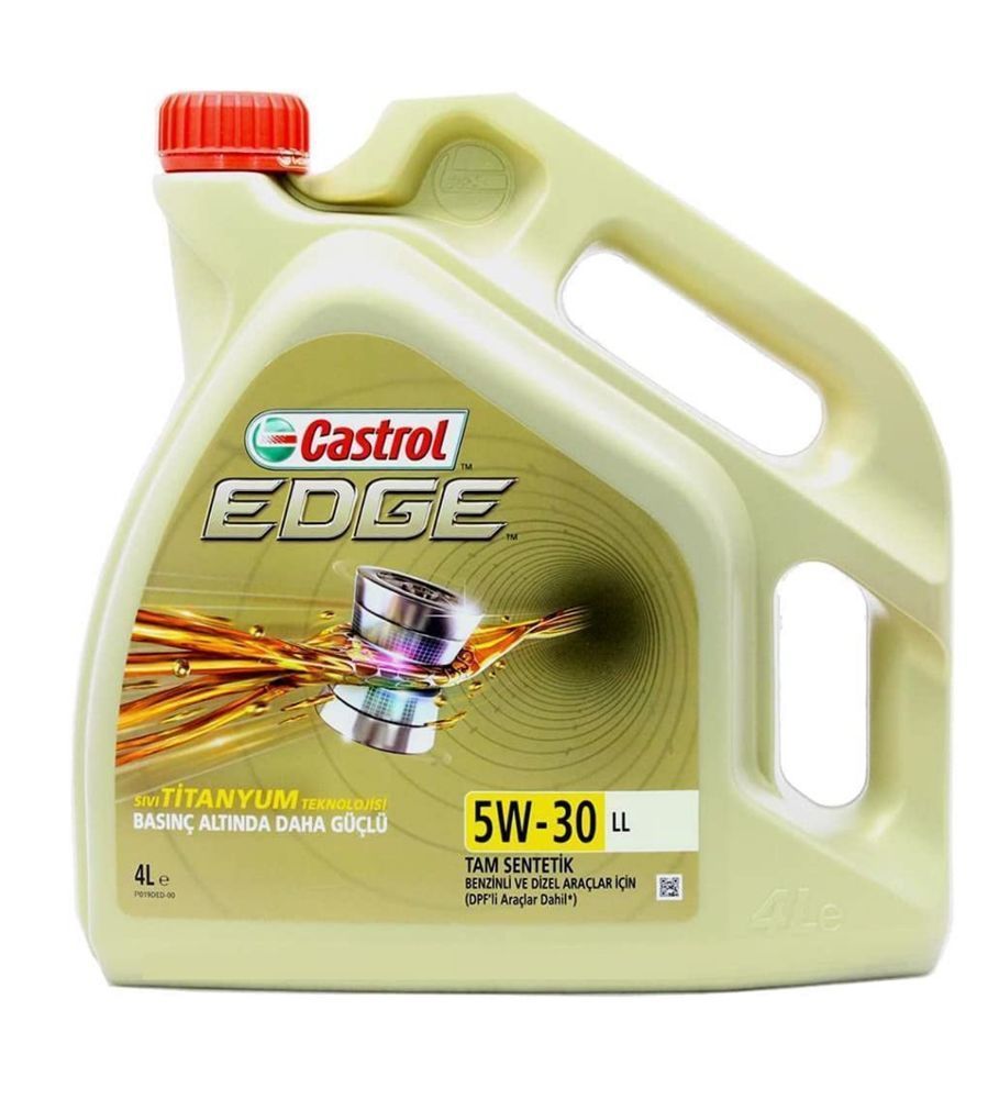 Castrol Edge Titanyum Tam Sentetik 5W-30 LL Dpf  Motor Yağı 4 Lt