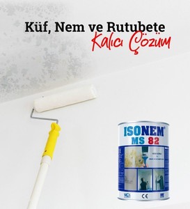 Isonem Ms 82 Nem Rutubet Boyası Beyaz 5 Kg #3