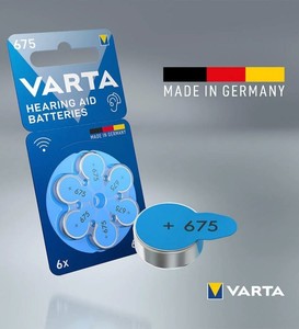 Varta İşitme Cihazı Pili 675 #2