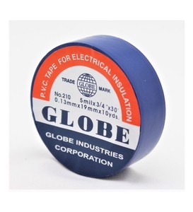 Globe 19 Mm İzolasyon Elektrik Bandı Mavi