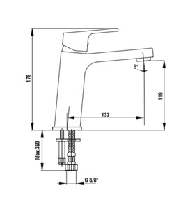 Eca Tiera Lavabo Bataryası Krom 102108989 #2