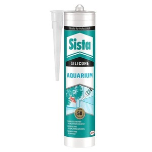 Sista Akvaryum Silikon Siyah 280 Ml #2