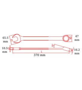 İzeltaş 0320 Kombine Anahtar Kısa Boy 32 Mm #2