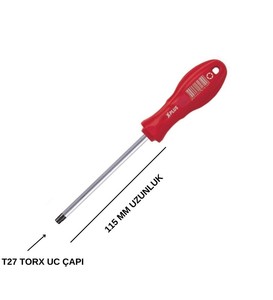 Cerpa Norm 0927 X-Plus Torx Uçlu Tornavida T27X115 MM #2