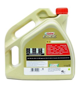 Castrol Edge Titanyum Tam Sentetik 5W-30 LL Dpf  Motor Yağı 4 Lt #4