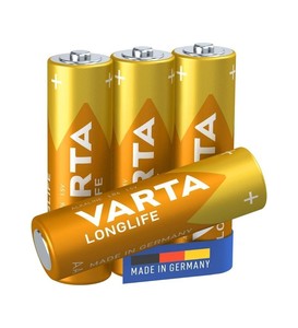 Varta Longlife AA Alkaline Pil 4'lü #2